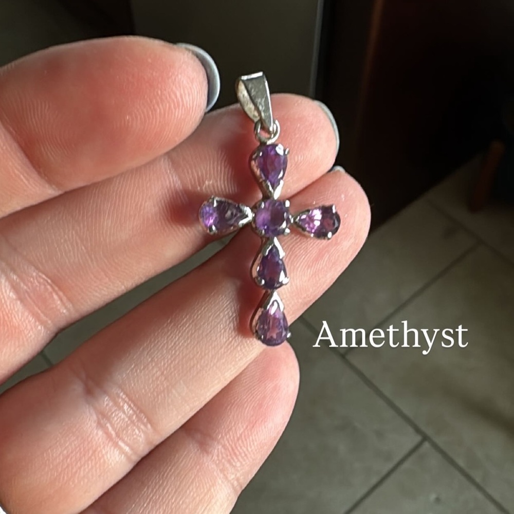 Silver & Gemstone pendants - Picture 2 of 5